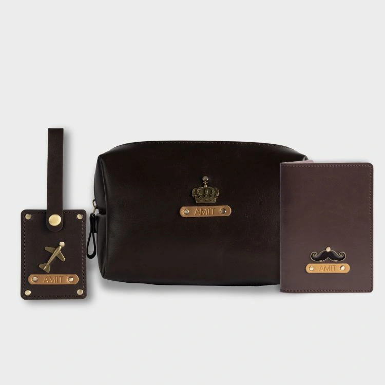 Personalized Passport Cover, Travel Pouch and Luggage Tag